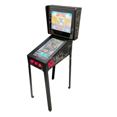 Full-Size Virtual Pinball Machine Kids Mini Tabletop Virtual Pinball English Language Version