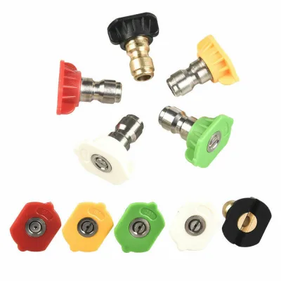 Washer Nozzles 1/4" High Pressure Car Wash Water Gun Spray Nozzles Foam Gun Nozzle