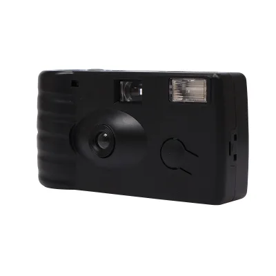 35mm Disposable Film Camera Film Reusable Camera with Flash Include Lanyard Manual Single Use Film Camera Abs Plastic Oem CN;GUA