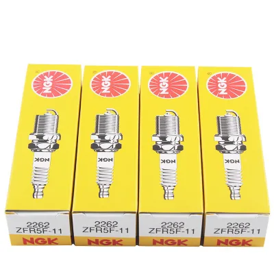 NKG Genuine OEM Spark Plug ZFR5F-11 2262 Nickel Alloy Durable Ignition Plug for Automotive Jazz Stream Odyssey City-Wholesale