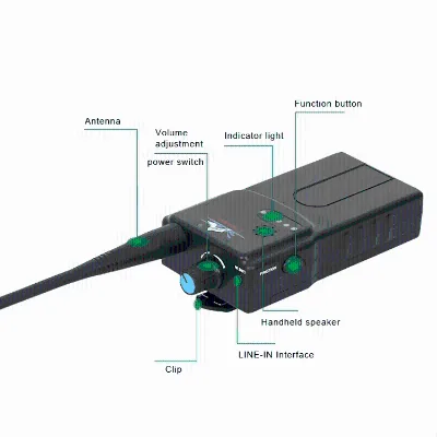 H900 Portable FM Radio Swimtalk