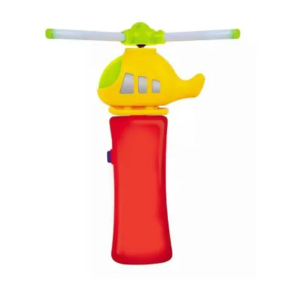 Portable Cartoon Plane Spinner Toy New LED Light Windmill Products