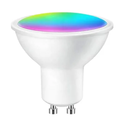 Tuya Smart WIFI BLE GU10 5W 220-240V LED Bulb APP Control Multicolor LED Spot Light , LED-WIFI GU10