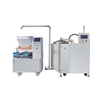 Automatic New Design Cake Aerator Cake Making Machine Small Cup Cake Production Line Supplier