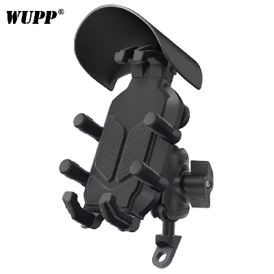 High-hardness Nylon Phone Stand with Shock Absorption and Sunshade Cap