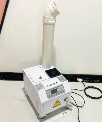 Industrial Ultrasonic Cool Mist Humidifier Machine Portable Mushroom Agriculture Farm Humidistat Household Essential Oil 1-Year