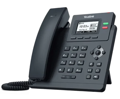 Yea-link T31 Dual-line, Entry-level IP Phone with HD Audio Performance Including Smart Noise Filtering Technology