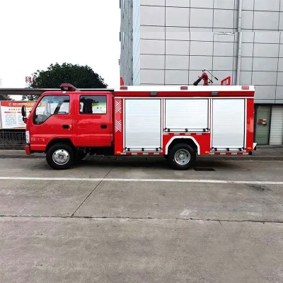 ISUZUU Brand 100P Double Cab Mini Fire Fighting Truck Fire Tender Truck