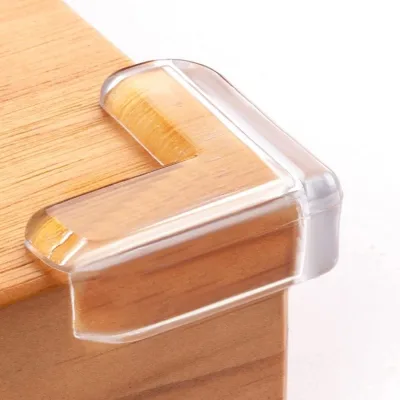 High Quality Baby Safety clear Plastic Corner Edge Guard Collision Angle Furniture Protector
