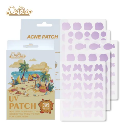 Top Fashion UV Acne Patch 50 Dots Compact Travel Case UV Protection Lightweight Portable