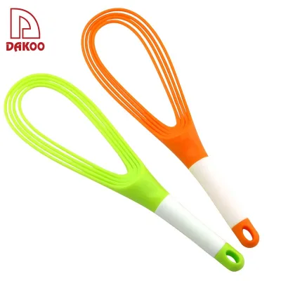 Cake Tools Food Grade PP Plastic Egg Tool Containable Egg Beater Manual Egg Whisk