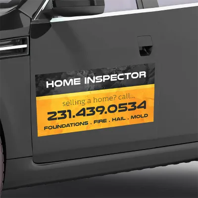 Super Strong Large Size Advertising Car Door Signs Magnet Sticker Print