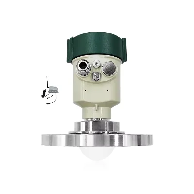 80Ghz High Frequency Radar Level Sensor for Liquid and Solid Silos Non Contact Radar Level Gauge Sensor