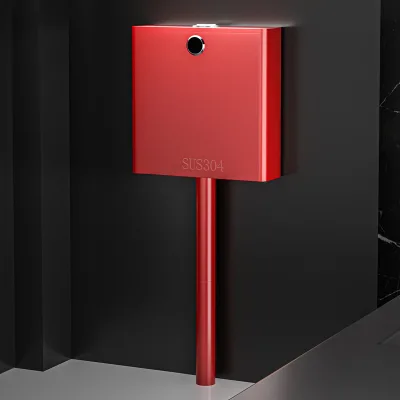 Factory Direct Sale Industrial Style Stainless Steel Squat Toilet Hand Pressed Flushing Manual Sensing Model Toilet Tank
