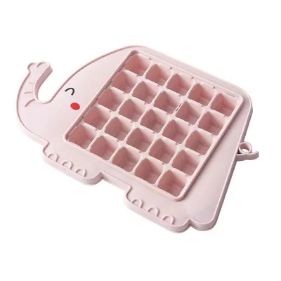 Hot Selling Kids Diy Ice Chocolate Cube Molds Food Grade Reusable Animal Cute Ice Cube Tray pp Molds for Ice Cubes