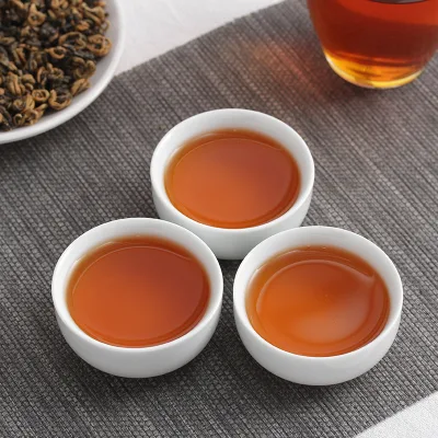 Premium Yunnan Fengqing Dianhong Black Tea Golden Bud Snail Luo Cha Aromatic Full Body Tea