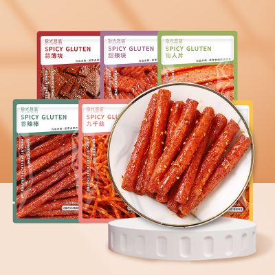 Healthy 92g Grain Snacks Collection Exotic Soft Spicy Foods From Foreign Trade Chinese Korean Thai Saludables Packaged in Bag