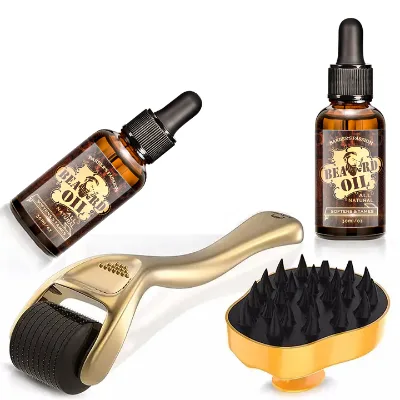 Custom Private Label Packaging Cheap Men Hair Beard Growth Oil for Beard Bald