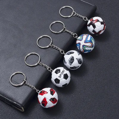 Football Keychain Soccer Keyring Car Key Chains Bag Pendants Gifts Key Ring Sport
