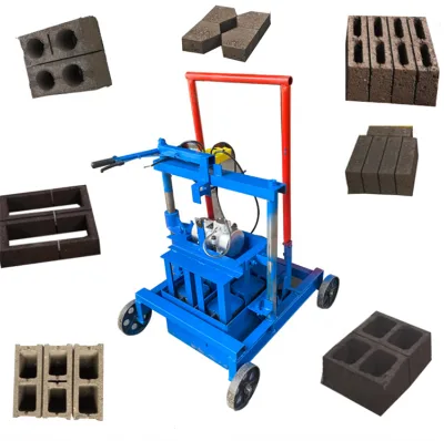 Compressed Earth Block Machine Small Electric Cement Interlock Brick Machine/ Manual Fly Ash Brick Making Machine