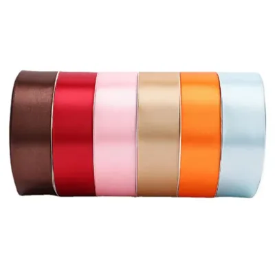Silk Inch Logo Tulle Character Jacquard 4 Wire Christmas 3 Cm Custom Satin Sequin Flower Face Ribbons Fluffy Ribbon