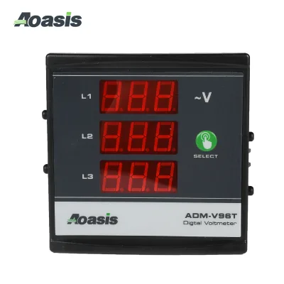 Cheap Price 3 Phase Voltage Instrument ADM-V96T AC140V-260V Led Voltmeter Digital Ac Voltmeter Circuit