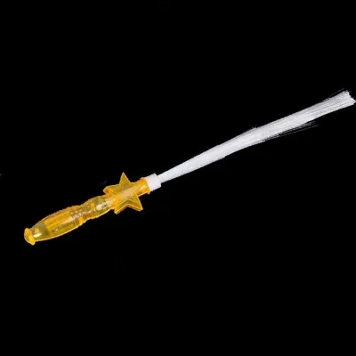 Fio Fibra Optica Toy Battery Powered Multicolour Star Shape Light Stick