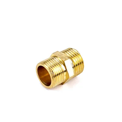 High-Quality Pipe Joint Connectors Designed Durable  Brass Nipple Plumbing Fitting Pipe Accessories