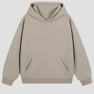 Spring New Solid Color Hooded Sweatshirt Men's Simple and Versatile Couple Casual Loose Top
