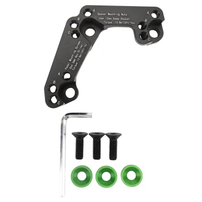 Throttle Pedal Spacer Relocation Bracket Enhanced Comfort 3 Adjustable Position Throttle Pedal Spacer for Vehicle Right Hand