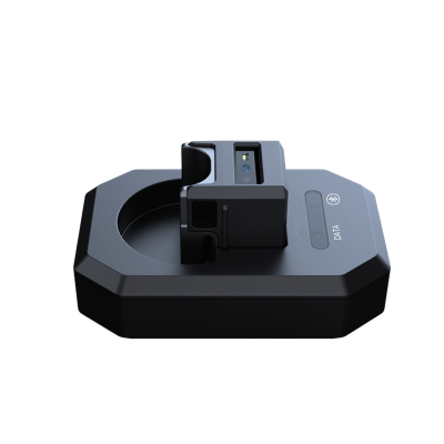 Portable for Bluetooth 1D 2D Code Scanner with Charging Base USB Interface Wireless Barcode Reader Ring Scanner