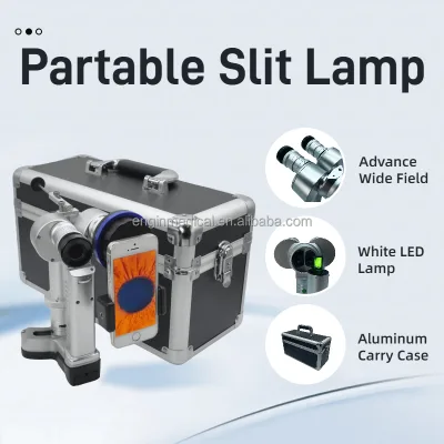 Handheld Digital Veterinary Slit Lamp Portable Ophthalmic Instrument Cheap Price for Vet Clinic
