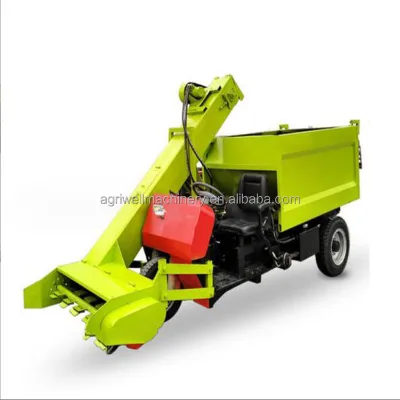 With air Conditioning with Cover Four Wheel Cleaning Truck Winter Heating and Summer Cooling Cattle Farm Shovel Truck