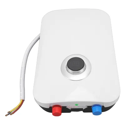 7500W Instantaneous Water Heater Overheating Protection Intelligent Thermostat Water Heater with Digital Display Knob 240V