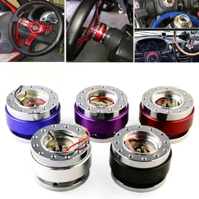 Racing Car Steering Wheel Quick Release Off Hub Adapter Kits