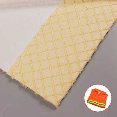 DENTIK Spunlace Needle Felt Fireproof Waterproof Breathable 2 Layer Bonded Aramid Fabric for Firefighter's Garment