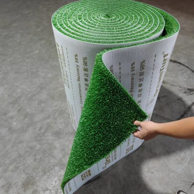 Gold Wash Green Grass Durable Gold Prospecting Machine Made Sluice Mat for Gold Pe Gold Rush Grass for Nigeria