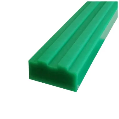 China UHMWPE Conveyor Side Guide Rail / HDPE Virgin Chain Guide Strip / OEM Customized Color Anti-UV Fire Resistant Chain Guide