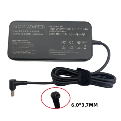 150W High Quality AC Adapter 20V 7.5A OEM Laptop Parts/laptop Adapter 6.0x3.7mm for Asus TUF Gaming ADP-150CH B