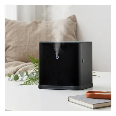 LED Touch Screen Scent Diffuser Smart Aroma Machine Fine Mist Fast Diffusion Aluminum Alloy 160mm Cube