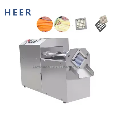 Auto Vegetable Cutter Slicer / Industrial Machinery Vegetable Cutter/potatoes Cutting Machine