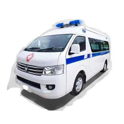 New Design Short Shaft and Medium Top diesel ICU Ambulance Car for Sale