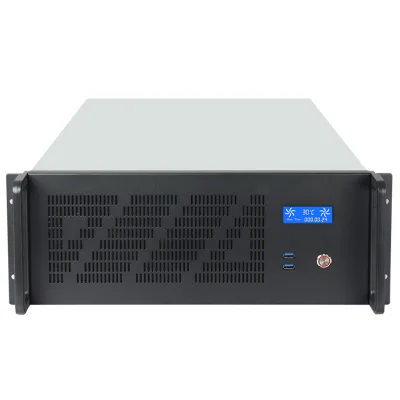 4U Server Tower Chassis With 12-Slot GPU Dual-Channel Motherboard USB3.0 Super Micro Deep Learning AI-in Stock and With HDD