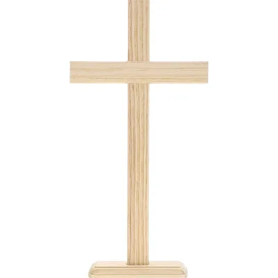 New StyleFactoryHandmade Wooden Crosses Cheap Unfinished Wood Cross For SaleDiscount