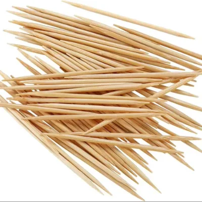 Biodegradable Bamboo Toothpicks for Teeth Cleaning, Cooking, Party, Buffet, Handicrafts, etc.