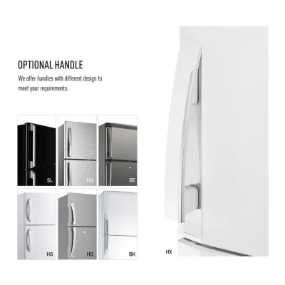 136L Wholesale LED Light Home Refrigerator Fridge A++ Energy Saving Double Door Refrigerator Dimensions With Wholesale Hot Sale