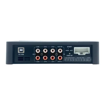 2025 New 31-band EQ Build in BT5.0 60W 6CH DSP Amplifier Audio Processor with Amplifier 4CH Amplifier