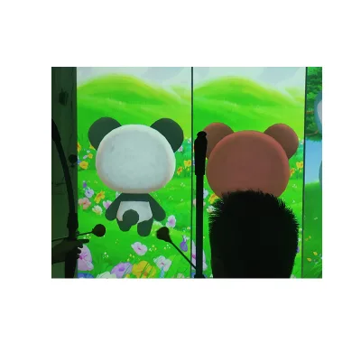 Outdoor Street Vending Projection Archery 3D Game Console Shooting Game Children's Playground Equipment Entertainment Facility