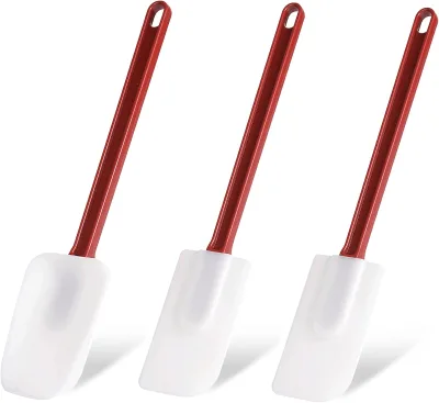 Heat Resistant Silicone Scraper Food Grade Material Non-stick Cake Cream Baking Scraper Kitchenware Pastry Tool