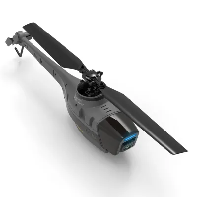 C128 Rc Helicopter 4CH Single Propeller Radio Control Toys Plane Aileron Mini Black Bee 1080P HD Aileron Less Aerial Photography